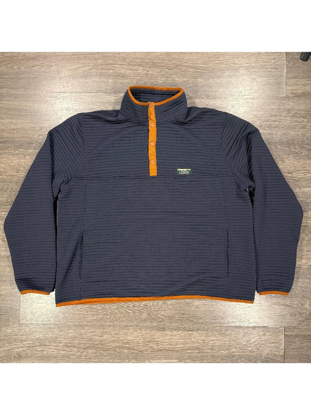 L.L. Bean Men's Airlight Knit Pullover - Navy